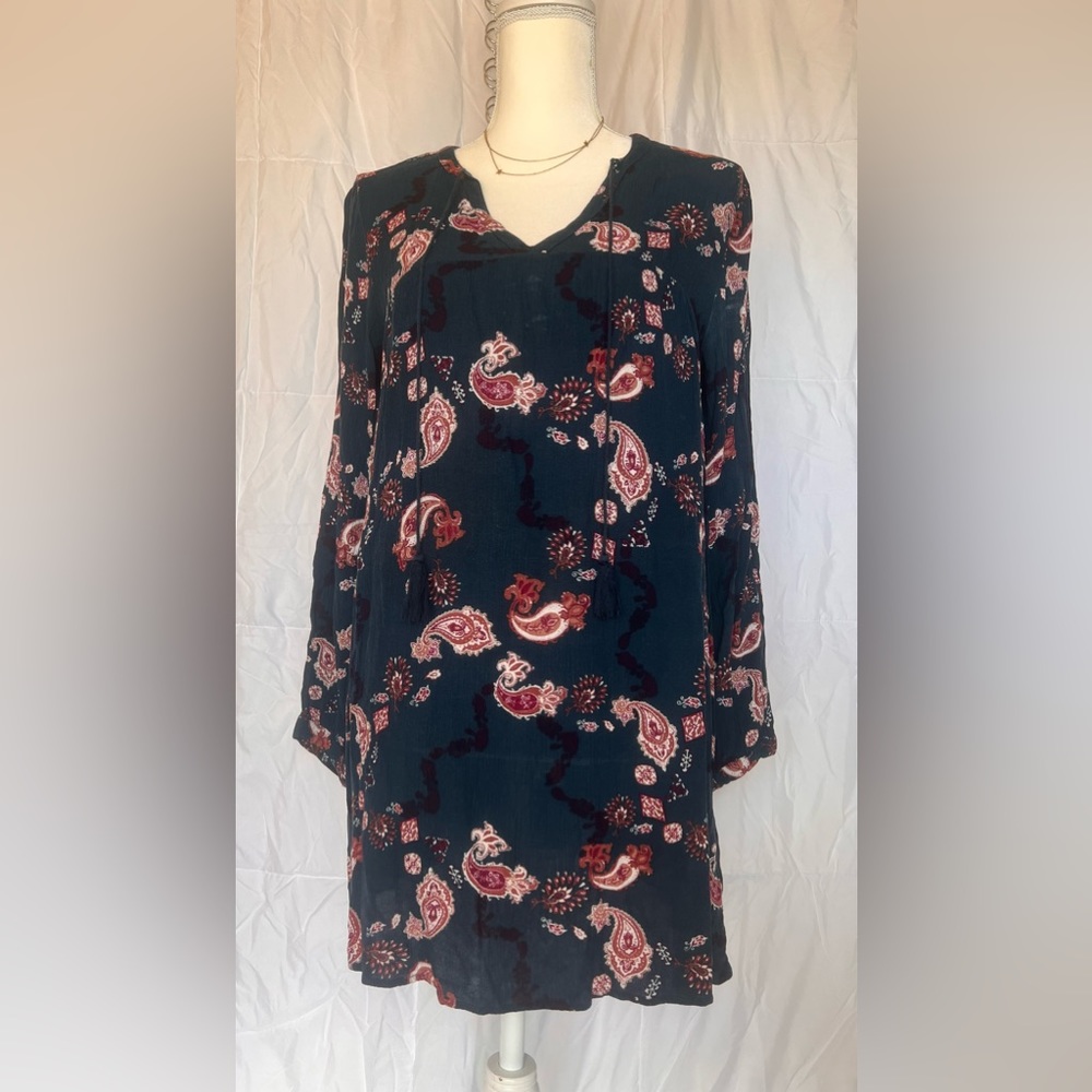 Paisley Boho Flowy Dress